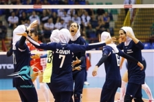 برد شیرین دختران ایران در فیلیپین