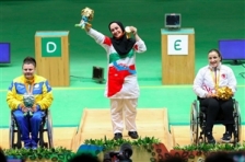 ساره، تیرانداز طلایی ایران در ریو
